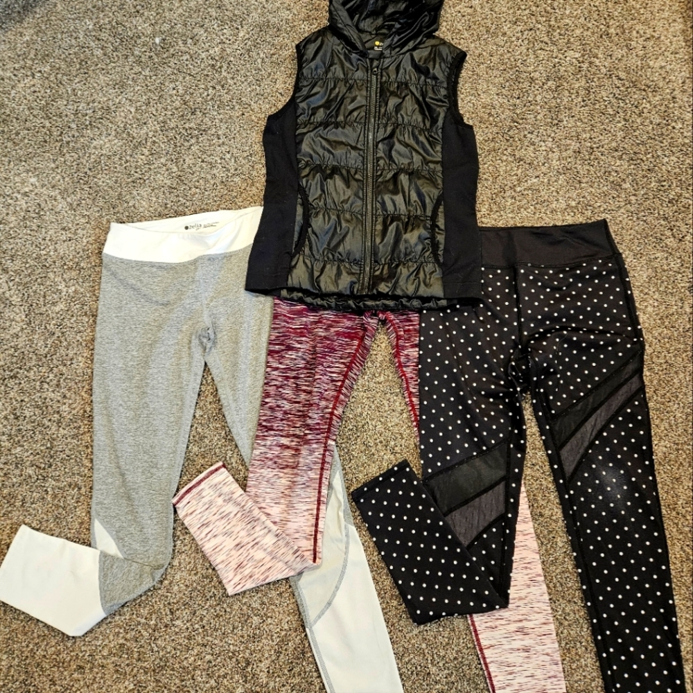 Leggings and Vest, Zella Girl